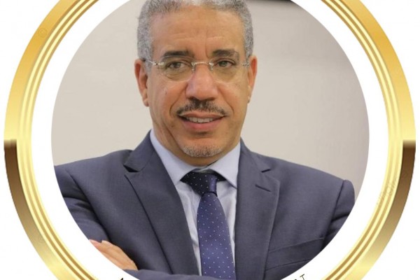 معالي الوزير عزيز رباح  مستشار الشؤون الدولية في المجلس وزير سابق الممكلة المغربية -- His Excellency Minister Aziz Rabah, Advisor for International Affairs in the Council, is a former minister Kingdom of Morocco